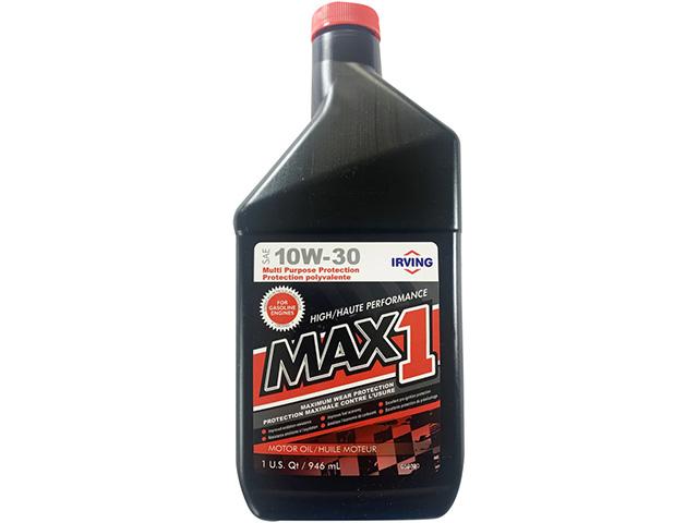 F0124215, Irving Lubricants, 10W30, MAX 1 CONV GF6, 946ML - F0124215