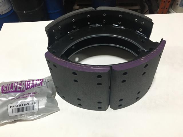 WK4707Q-23KSB, Silverback HD Brakes, 4707Q,23K,NEW BRAKE SHOE SET - WK4707Q-23KSB