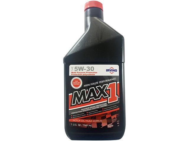 F0124115, Irving Lubricants, 5W30, MAX 1 CONV GF6, 946ML - F0124115