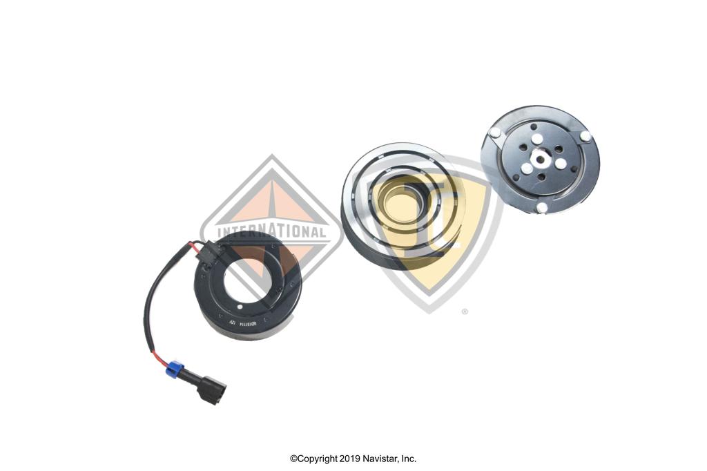 2514715C1, Navistar International, Uncategorized, PULLEY, A/C COMPRESSOR, W/ COIL - 2514715C1