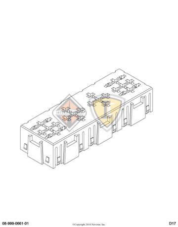 3676715C1, Navistar International, BLOCK, ISO RELAY - 3676715C1