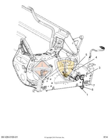 2512658C91, Navistar International, KIT, DUAL DISC HORN, PROSTAR LONESTAR - 2512658C91