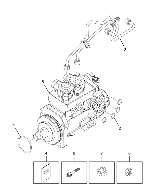 5010750R95, Navistar International, KIT, REMAN I783 HP FUEL PUMP - 5010750R95