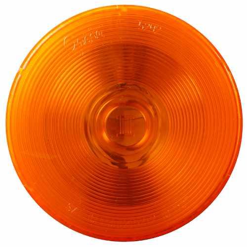 52773, Grote Industries Co., LAMP, FEMALE PIN 4"RD. AMBER - 52773