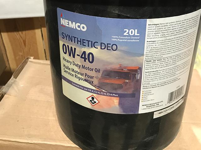 DMOSZ0016, Nemco Resources Ltd., SUPER DEO 0W40 SYN - DMOSZ0016