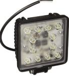 LED 12 ECE SQUARE WORKLAMP, 10-30V