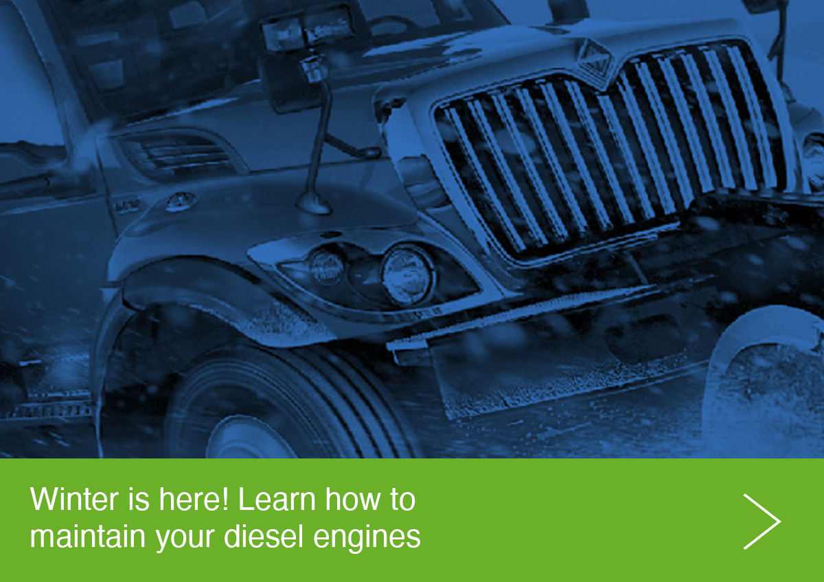 Winter is here! Learn how to maintain your diesel engines